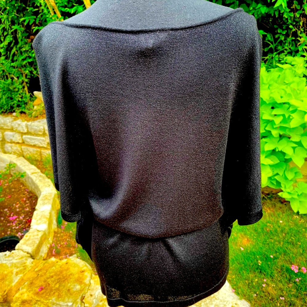 White House Black Market, Black, Sweater, Size XS - Picture 2 of 6